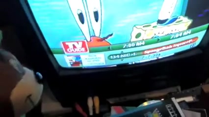 Yogi watches spongebob YET AGAIN! (REUPLOADED)
